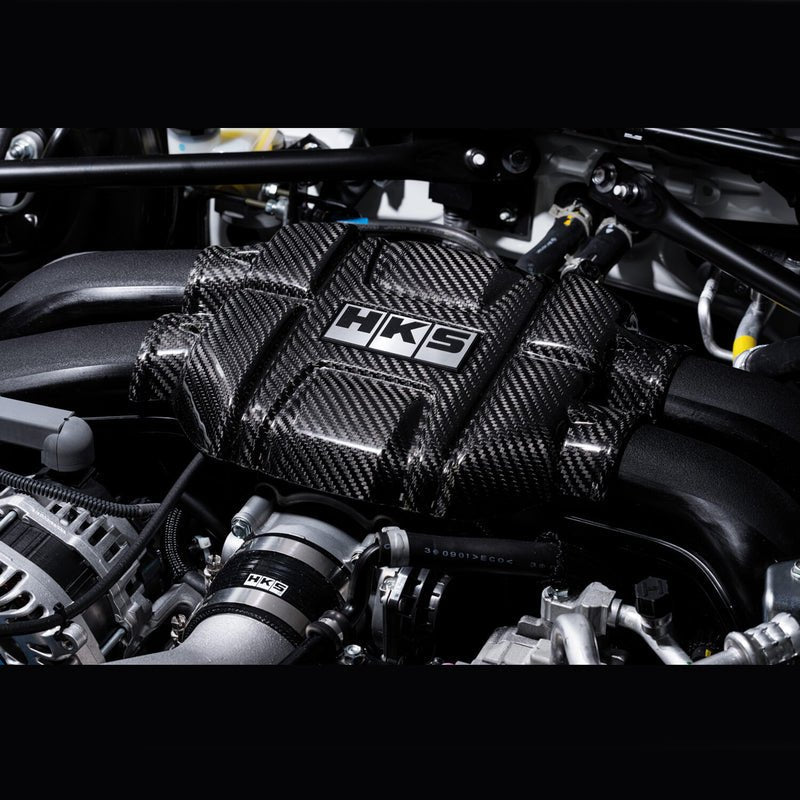HKS 2022+ BRZ/GR86 Dry Carbon Engine Cover | 70026 - AT008 - JDMuscleEngine Covershks70026-AT008