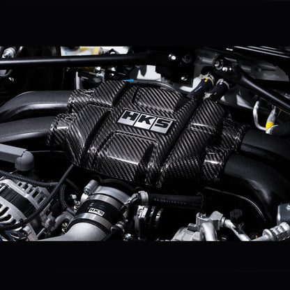 HKS 2022+ BRZ/GR86 Dry Carbon Engine Cover | 70026 - AT008 - JDMuscleEngine Covershks70026-AT008