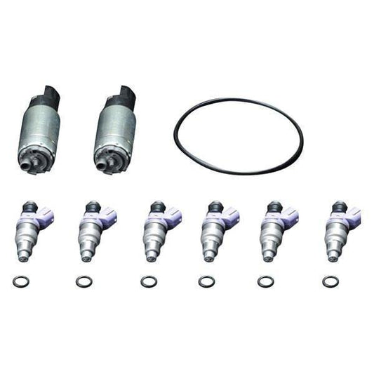 HKS 860cc Injectors & Twin Fuel Pump Kit Nissan GTR 2009-2020 (14007-AN002)-hks14007-AN002-14007-AN002-Fuel Pumps and Accessories-HKS-JDMuscle