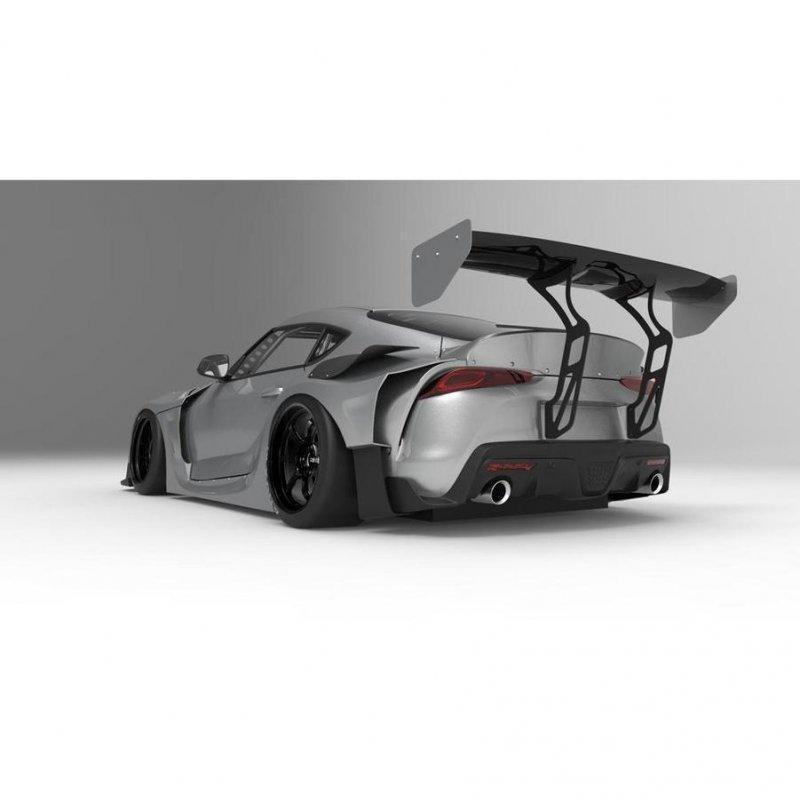 HKS FRP GT Wing Toyota Supra 2020+ (53004-AT013)-hks53004-AT013-53004-AT013-Spoilers and Wings-HKS-JDMuscle