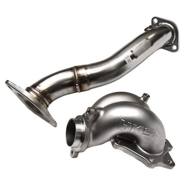 HKS GT Extension Kit Mitsubishi EVO X (14019-AM002)-hks14019-AM002-14019-AM002-Turbo Uppipes-HKS-JDMuscle