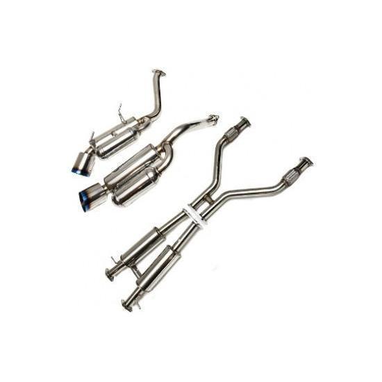 HKS Hi-Power Dual Cat Back Exhaust Infiniti G35 2003-2006 (32009-BN002)-hks32009-BN002-32009-BN002-Cat Back Exhaust System-HKS-JDMuscle