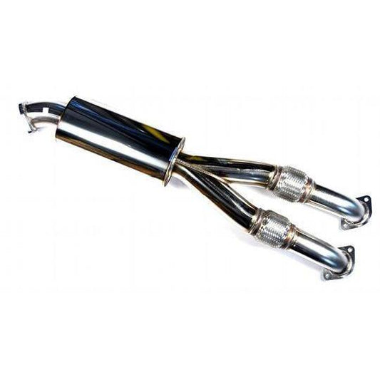 HKS Racing Center Pipe Nissan GT-R 2009-2020 (33004-KN001)-hks33004-KN001-33004-KN001-Exhaust Mid Pipes-HKS-JDMuscle