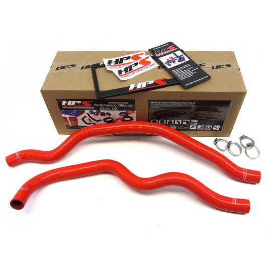 HPS Honda 00-09 S2000 AP1 AP2 High Temp Reinforced Silicone Radiator Hose Kit Coolant OEM Replacement - Red-HPS-57-1024RED-Radiator Hoses-HPS-JDMuscle