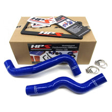 HPS Infiniti 08-12 EX35 High Temp Reinforced Silicone Radiator Hose Kit Coolant OEM Replacement - Blue - JDMuscleRadiator HosesHPS-57-1049BLUE-5