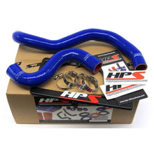 HPS Nissan 09-13 GTR High Temp Reinforced Silicone Radiator Hose Kit Coolant OEM Replacement - Blue - JDMuscleRadiator HosesHPS-57-1052BLUE