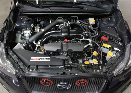 HPS Performance Shortram Air Intake Kit | Black - Subaru Legacy 2.5L Non Turbo | 2012 - 2017 Includes Heat Shield - JDMuscleAir Intake Kit827-563WB
