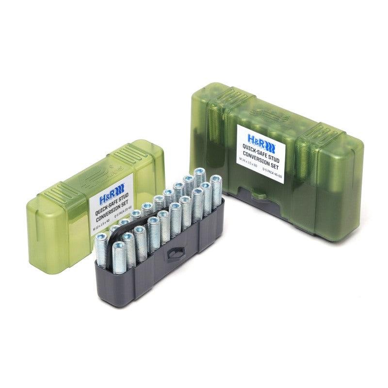 H&R Quick-Safe Bolt-Stud Conversions M12 x 1.5 x 50 | Set of 20 - JDMuscleNon-CategorizedhrsQ-S-PACK25-50