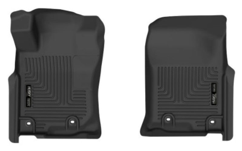 Husky Liners 14 - 22 GX460 / 13 - 22 4Runner X - Act Contour Black Front Floor Liners | 53761 - JDMuscleFloor Matshsl53761
