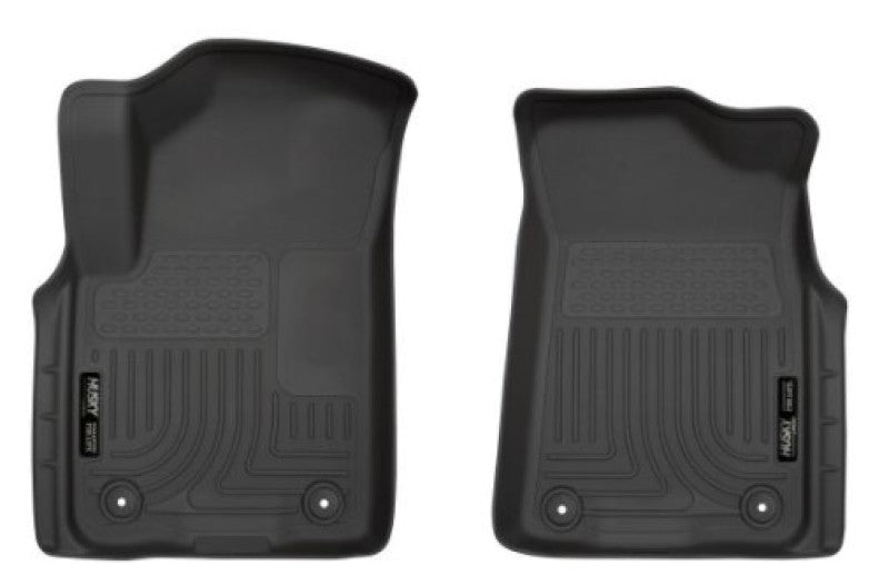 Husky Liners X - act Contour Series Front Floor Liners Black Infiniti QX80 2019 - 21 / Nissan Armada 2019 - 21 | 55671 - JDMuscleFloor Matshsl55671