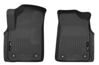 Husky Liners X - act Contour Series Front Floor Liners Black Infiniti QX80 2019 - 21 / Nissan Armada 2019 - 21 | 55671 - JDMuscleFloor Matshsl55671