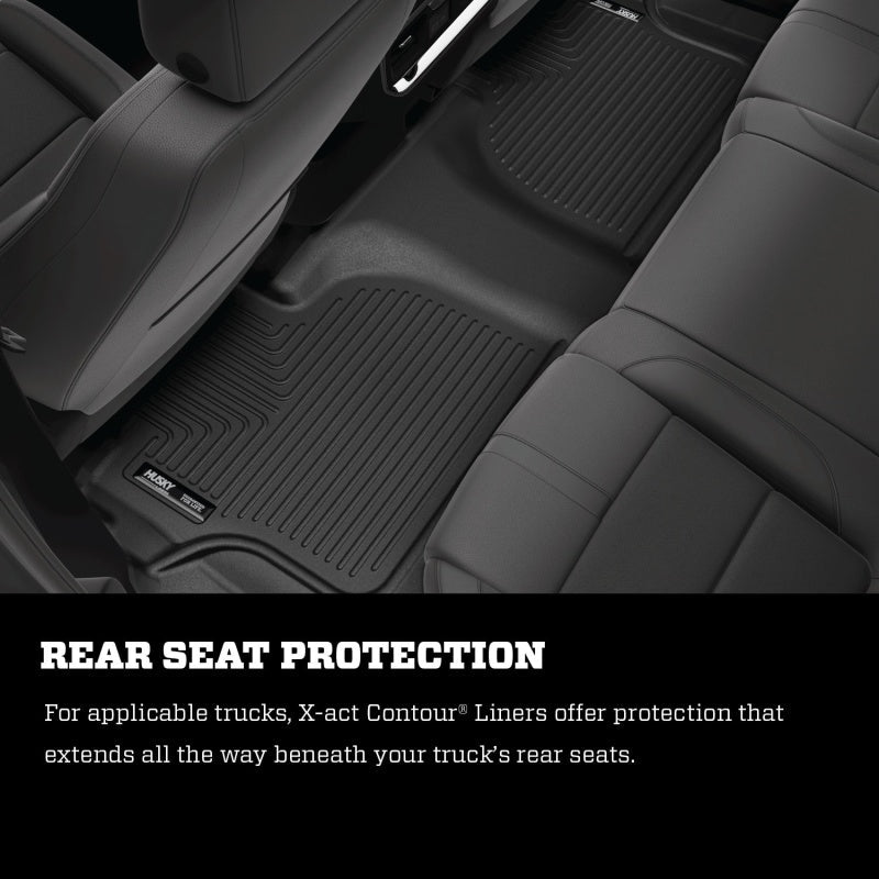 Husky Liners X-act Contour Series Front Floor Liners Black Subaru Outback 2020-21 | 54901 - JDMuscleFloor Matshsl54901