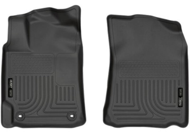Husky Liners X - act Contour Series Front Floor Liners Black Toyota Camry 2012 - 2017 | 55701 - JDMuscleFloor Matshsl55701