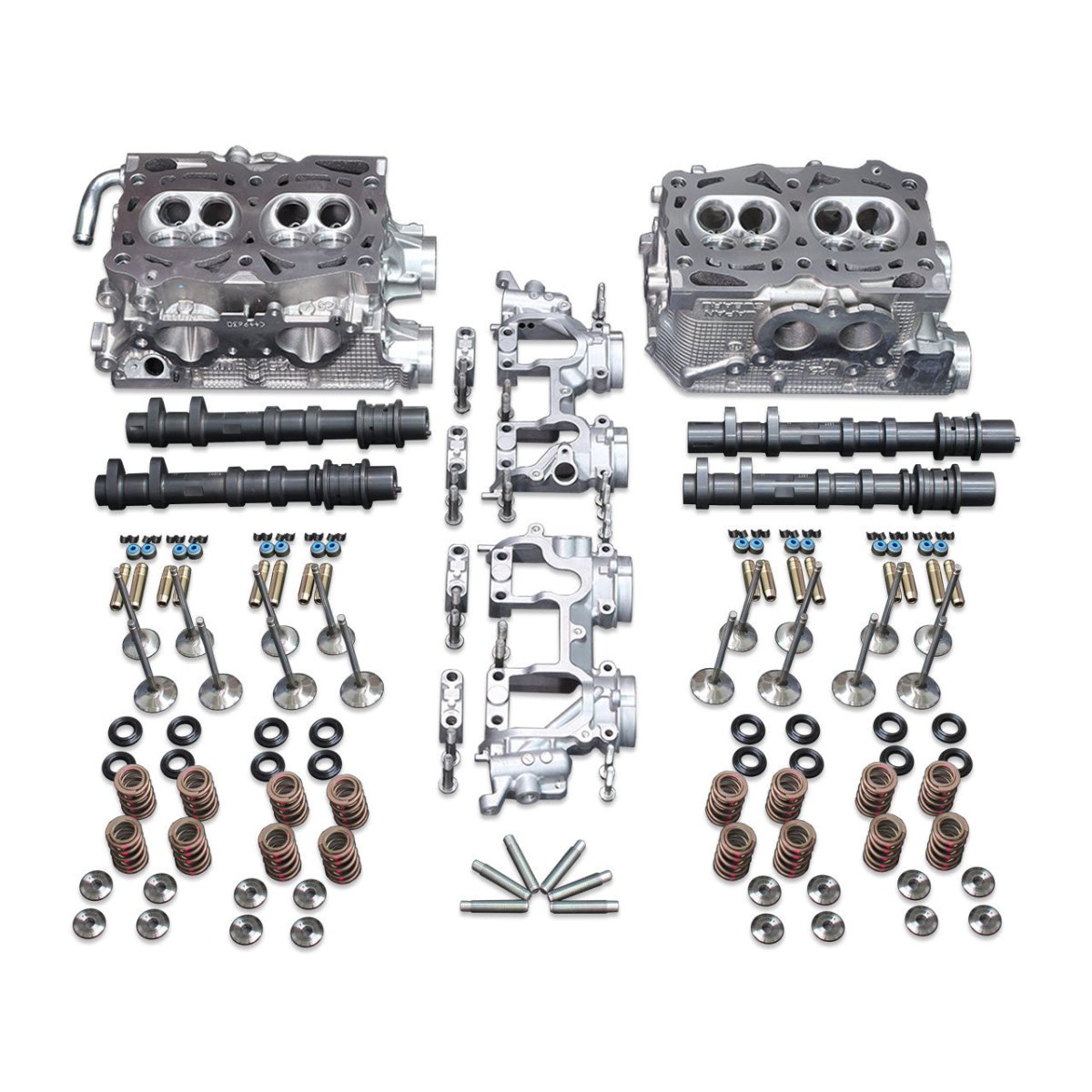 IAG 02 - 14 WRX, 04 - 21 STI, 05 - 09 LGT, 04 - 13 FXT 1150 CNC Ported Drag Cylinder Heads Package | IAG - ENG - H115NE - JDMuscleFabricationIAG-ENG-H115NE