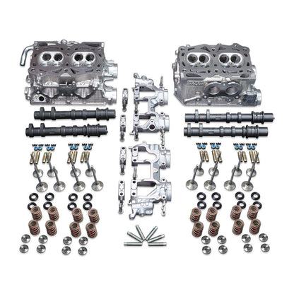 IAG 02 - 14 WRX, 04 - 21 STI, 05 - 09 LGT, 04 - 13 FXT 1150 CNC Ported Drag Cylinder Heads Package | IAG - ENG - H115NE - JDMuscleFabricationIAG-ENG-H115NE