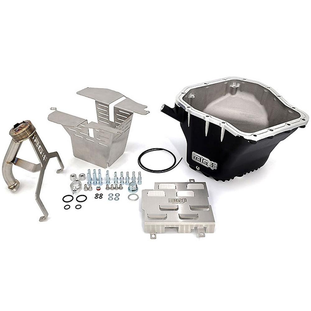 IAG [02 - 14 WRX, 04 - 21 STI, 05 - 09 LGT, 04 - 13 FXT] Street Series Oil Pan Package | IAG - ENG - 2201 - JDMuscleOil PansIAG-ENG-2201BKBlack