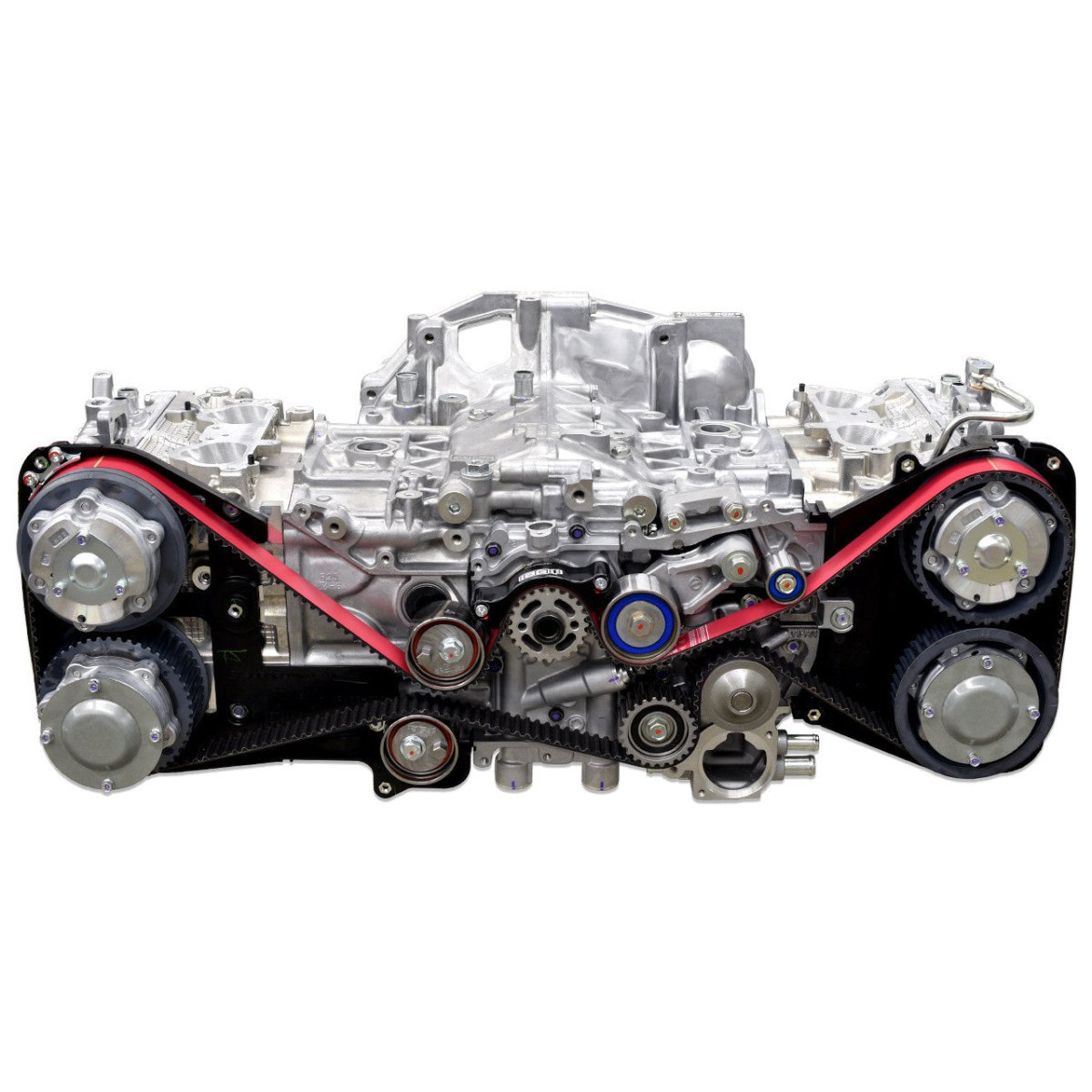 IAG 02 - 14 WRX/04 - 21 STI/05 - 12 LGT/04 - 13 FXT Timing Belt Kit with IAG Red Racing Belt, Timing Guide, Adjustable Idlers & Tensioner | IAG - ENG - 5132RD - JDMuscleTiming Belt ComponentsIAG-ENG-5132RD
