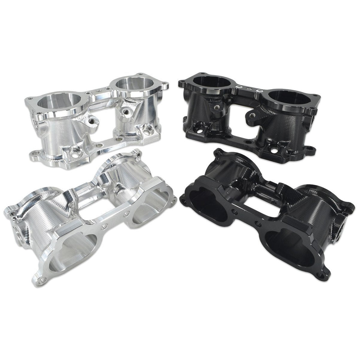 IAG 06 - 14 WRX/07+ STI/07 - 12 LGT/09 - 13 FXT V3 Top Feed TGV Housings with Butterfly Pass Thru | IAG - AFD - 3050SL - JDMuscleTGV DeletesIAG-AFD-3050SL
