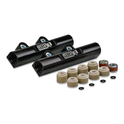 IAG [08 - 14 WRX, 08 - 21 STI] PTFE Fuel System Kit w/ FIC Injectors, Aeromotive FPR, IAG Fuel Rails - JDMuscleFuel Lines and FittingsIAG-AFD-2336BK