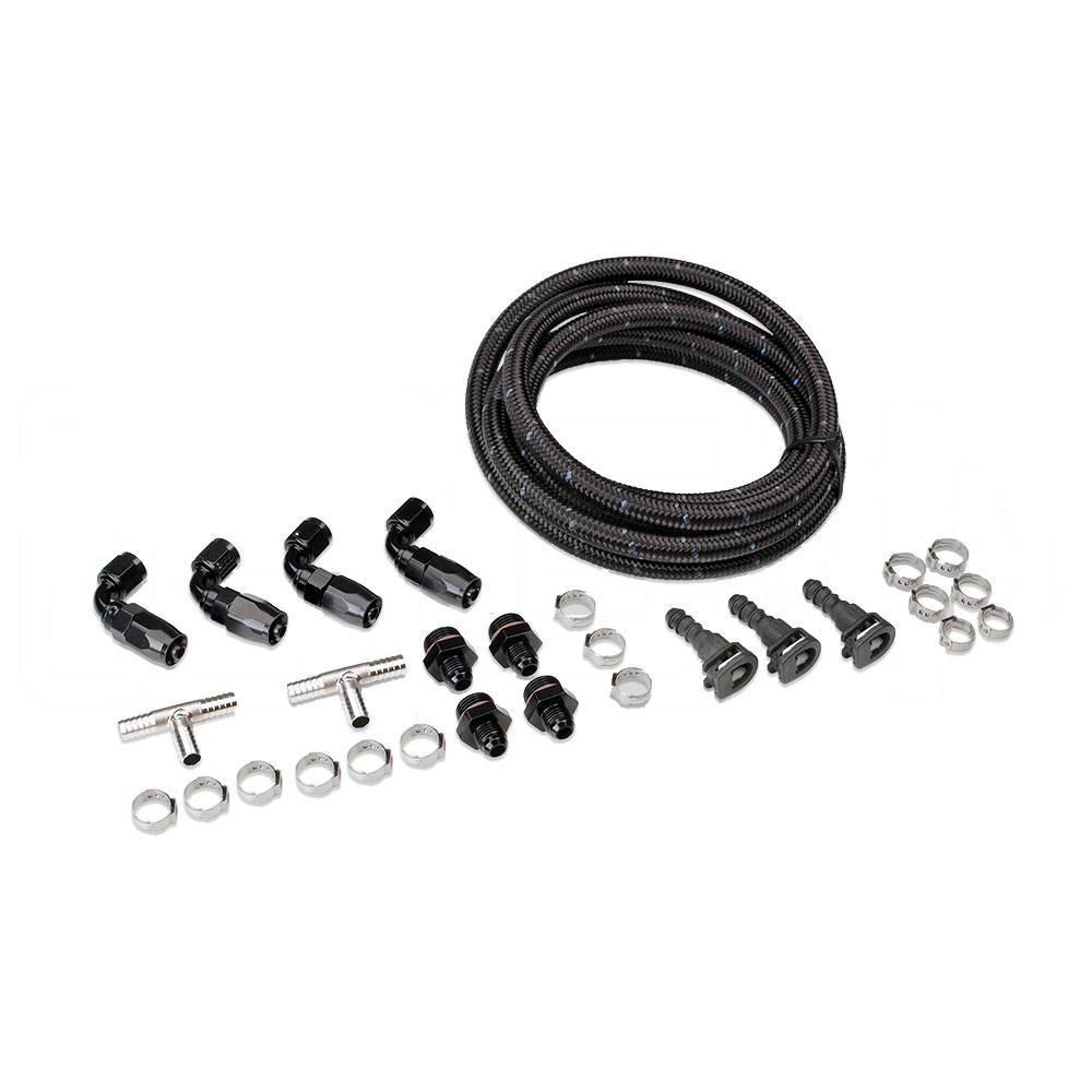 IAG Braided Fuel Line & Fitting Kit for Subaru Multiple Fitments - JDMuscleFuel Lines and FittingsIAG-AFD-2200-12002 - 07 WRX / 07 STI Only (Include IAG FPR Adapter)