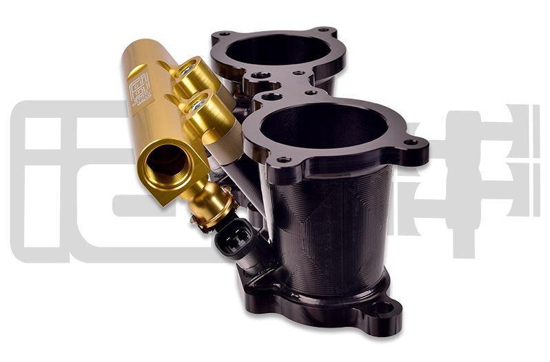 IAG Performance [02 - 14 WRX / 07 - 21 STI / 08 - 12 LGT / 06 - 13 FXT] V3 Top Feed Fuel Rails Black | IAG - AFD - 2102 - JDMuscleFuel RailsIAG-AFD-2102GDGold Finish