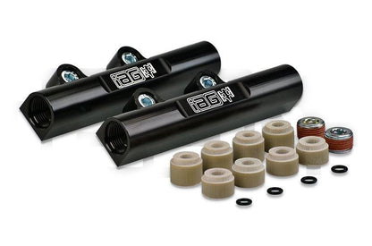 IAG Performance [02 - 14 WRX / 07 - 21 STI / 08 - 12 LGT / 06 - 13 FXT] V3 Top Feed Fuel Rails Black | IAG - AFD - 2102 - JDMuscleFuel RailsIAG-AFD-2102BKBlack Finish