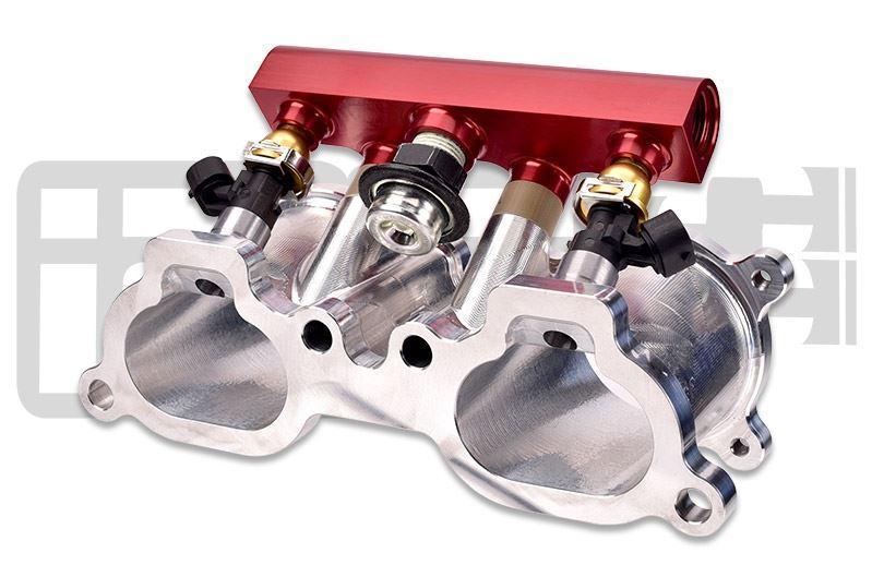 IAG Performance [02 - 14 WRX / 07 - 21 STI / 08 - 12 LGT / 06 - 13 FXT] V3 Top Feed Fuel Rails Black | IAG - AFD - 2102 - JDMuscleFuel RailsIAG-AFD-2102RDRed Finish
