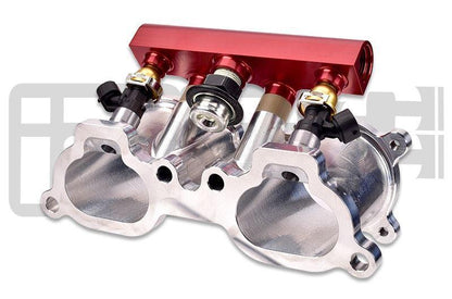 IAG Performance [02 - 14 WRX / 07 - 21 STI / 08 - 12 LGT / 06 - 13 FXT] V3 Top Feed Fuel Rails Black | IAG - AFD - 2102 - JDMuscleFuel RailsIAG-AFD-2102RDRed Finish