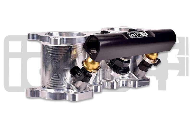 IAG Performance [02 - 14 WRX / 07 - 21 STI / 08 - 12 LGT / 06 - 13 FXT] V3 Top Feed Fuel Rails Black | IAG - AFD - 2102 - JDMuscleFuel RailsIAG-AFD-2102BKBlack Finish