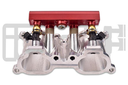 IAG Performance [02 - 14 WRX / 07 - 21 STI / 08 - 12 LGT / 06 - 13 FXT] V3 Top Feed Fuel Rails Black | IAG - AFD - 2102 - JDMuscleFuel RailsIAG-AFD-2102RDRed Finish
