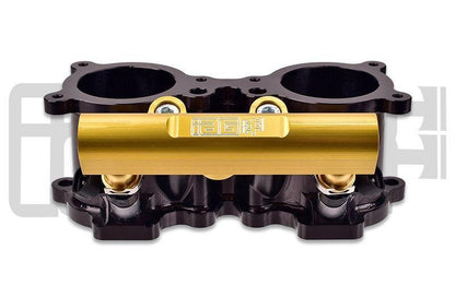 IAG Performance [02 - 14 WRX / 07 - 21 STI / 08 - 12 LGT / 06 - 13 FXT] V3 Top Feed Fuel Rails Black | IAG - AFD - 2102 - JDMuscleFuel RailsIAG-AFD-2102GDGold Finish