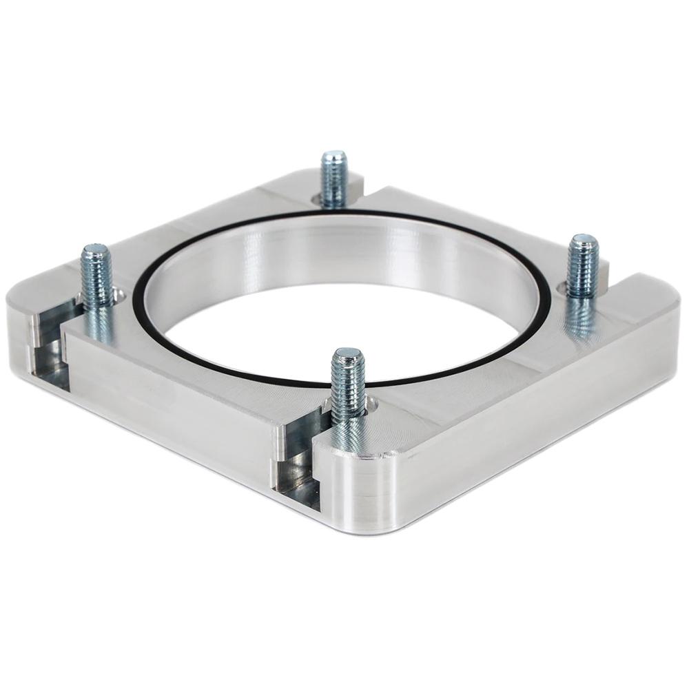 IAG Performance 76mm Throttle Body Adapter for Multiple Subaru Fitments | IAG - AFD - 21BK/SL - JDMuscleThrottle Bodies & AccessoriesIAG-AFD-2021SLSilverProcess West Intake Systems