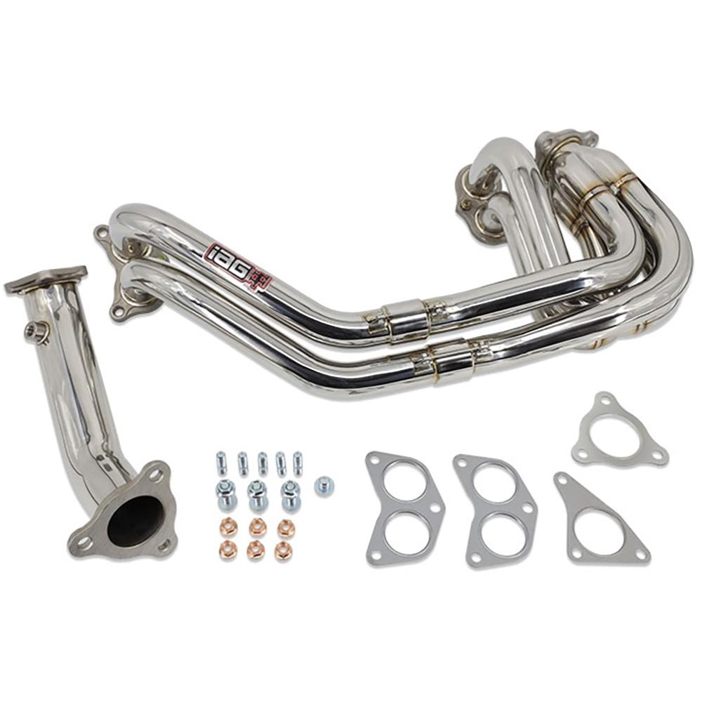 IAG Performance Unequal Length Header & Up Pipe for 2002 - 2014 WRX and 2004 - 21 WRX STI | IAG - EXT - 1000 - JDMuscleExhaust Headers and ManifoldsIAG-EXT-1000