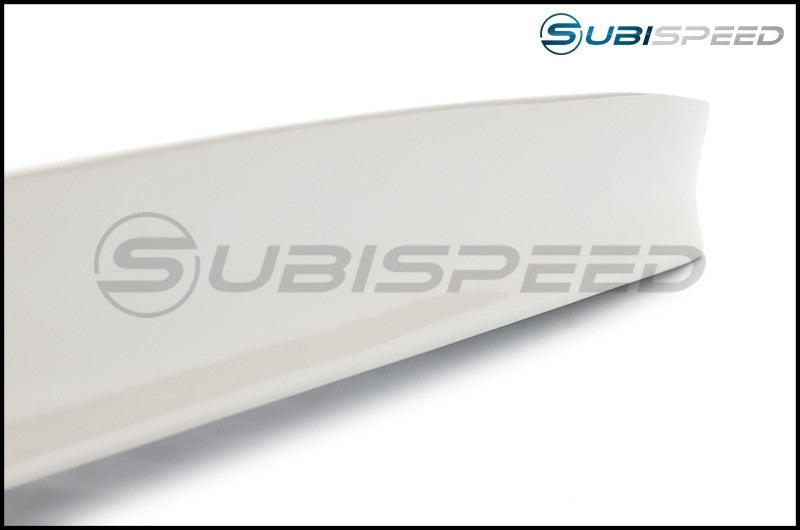 OLM TWO POINT ZERO DUCKBILL TRUNK SPOILER CRYSTAL WHITE PEARL 15-21 Subaru WRX & STI | A.70009.1-K1X