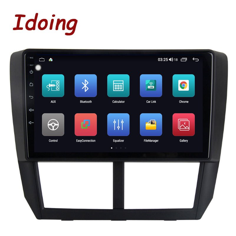 Idoing [08-14 WRX/STI/XV/Forester] Head Unit - Wireless Apple CarPlay & Android Auto - JDMuscleHead UnitsIDOING_WRXFOR0814Base