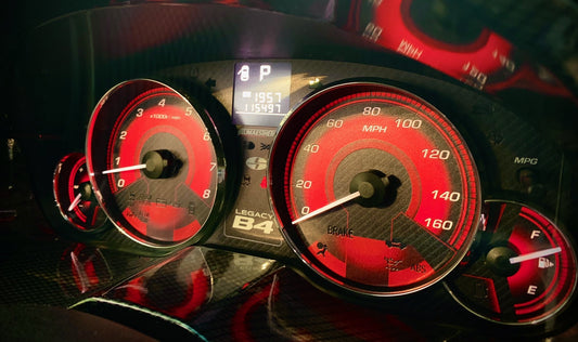 Illumaesthetic Subaru Legacy B4 | 5th Generation - Gauge Faces | 09-14