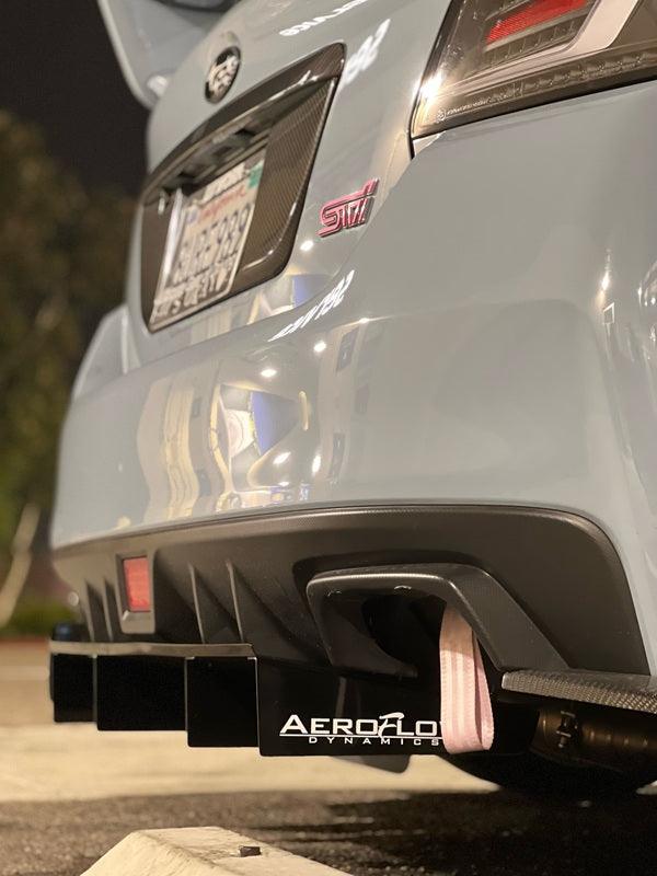 AeroFlowDynamics 15-21 Subaru WRX/STI Rear Diffuser V7