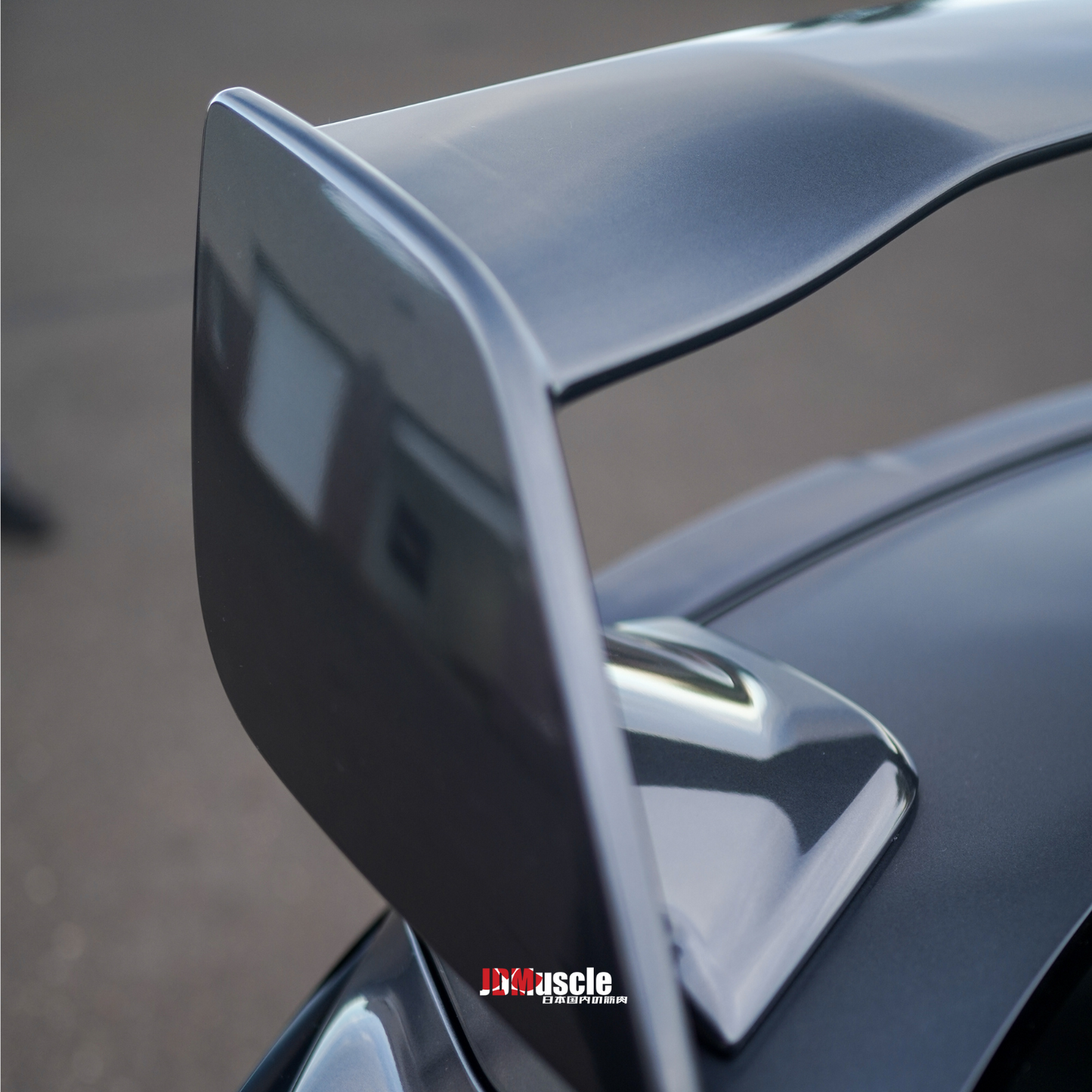 JDMuscle 2022-24 WRX Spoiler - VA STI Style Paint Matched / Gloss Black / ABS - Clearance, sales are final