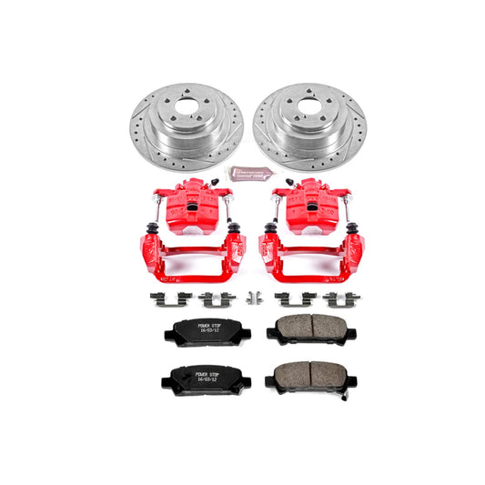 Power Stop Rear Z23 Evolution Sport Brake Kit w/ Calipers Subaru Baja 2003-2006 / Legacy GT 2002-2004 / Outback 2002-2004 | KC3124