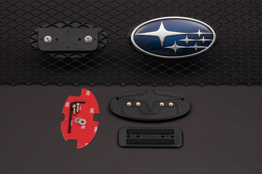 SubieTrays Subaru Emblem Mounting Kit For Mesh Grille | 1121-EMK