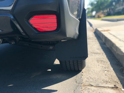 Rek Gen 18-23 Crosstrek Performance Rally Mud Flaps | Black Logo | CT1001