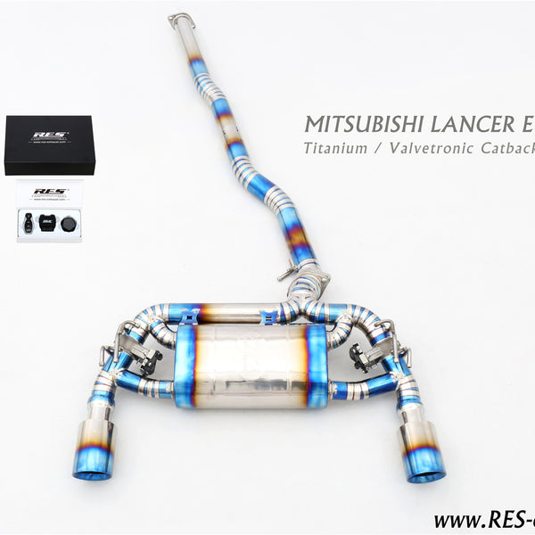 RES Valvetronic Catback Exhaust EVO X JDMuscle