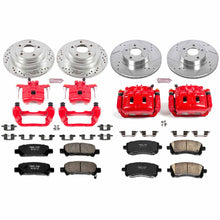 Power Stop Front & Rear Z23 Evolution Sport Brake Kit w/ Calipers Subaru Forester 1998-2002 / Impreza 1998-2001 | KC1122