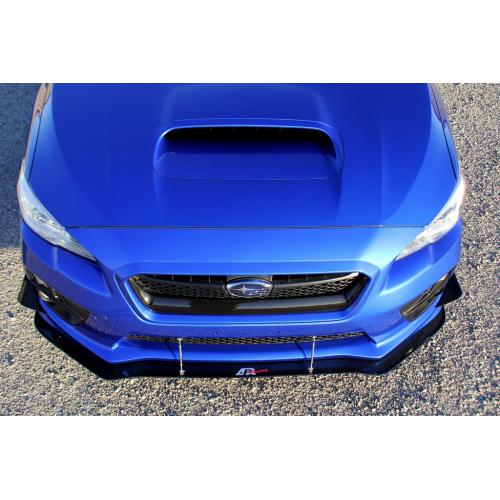 APR Carbon Fiber Wind Splitter With Rods for WRX 2015-2017 stock bumper w/o any modification