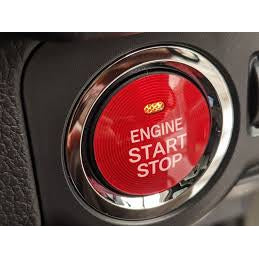 Subaru OEM JDM Red Push Start Button Cover Subaru BRZ 2013-2020