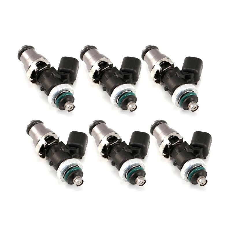 Injector Dynamics 1700cc Injectors-48mm Length-14mm Top - 14mm Low O-Ring | R35 Low Spacer| Set of 6 - Nissan GT-R R35 2009+ | 1700.48.14.R35.6 - JDMuscleFuel Injectors and Accessoriesid1700.48.14.R35.6