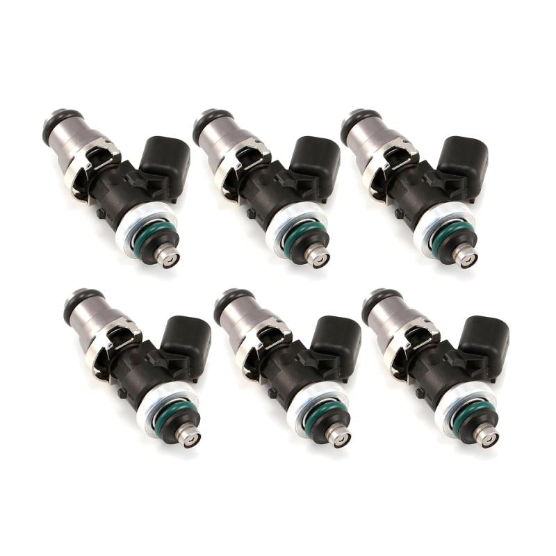 Injector Dynamics 1700cc Injectors-48mm Length-14mm Top - 14mm Low O-Ring (R35 Low Spacer)(Set of 6) - Nissan GT-R R35 2009+ (1700.48.14.R35.6)-id1700.48.14.R35.6-1700.48.14.R35.6-Fuel Injectors and Accessories-Injector Dynamics-JDMuscle