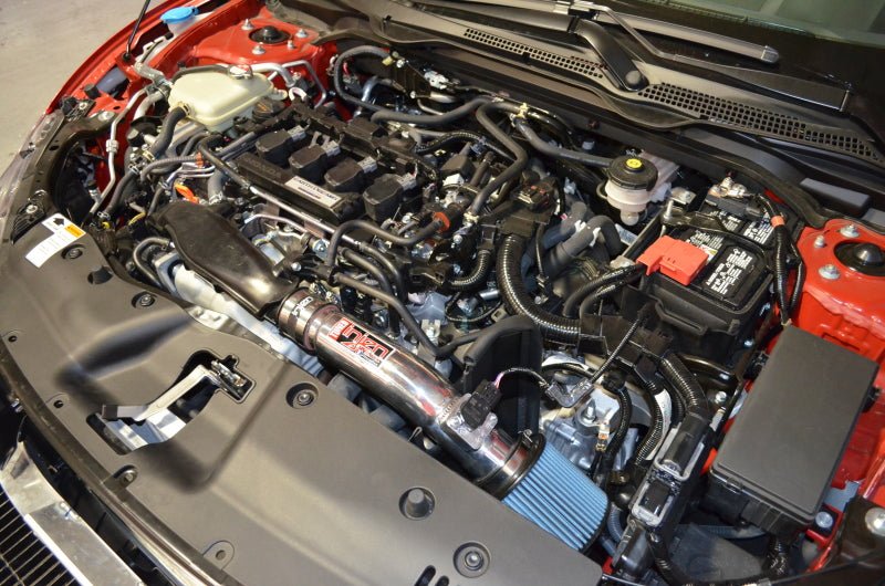 Injen 16 - 21 Honda Civic 1.5L 4 Cyl. Wrinkle Red Short Ram Intake - JDMuscleNon - CategorizedinjSP1572WR