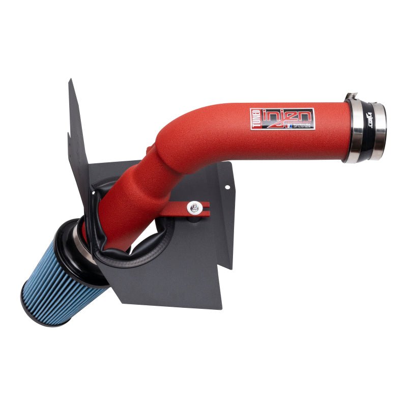 Injen 18 - 21 STI H4 - 2.5L Turbo SP Aluminum Series Cold Air Intake - Wrinkle Red | SP1208WR - JDMuscleIntakesinjSP1208WR
