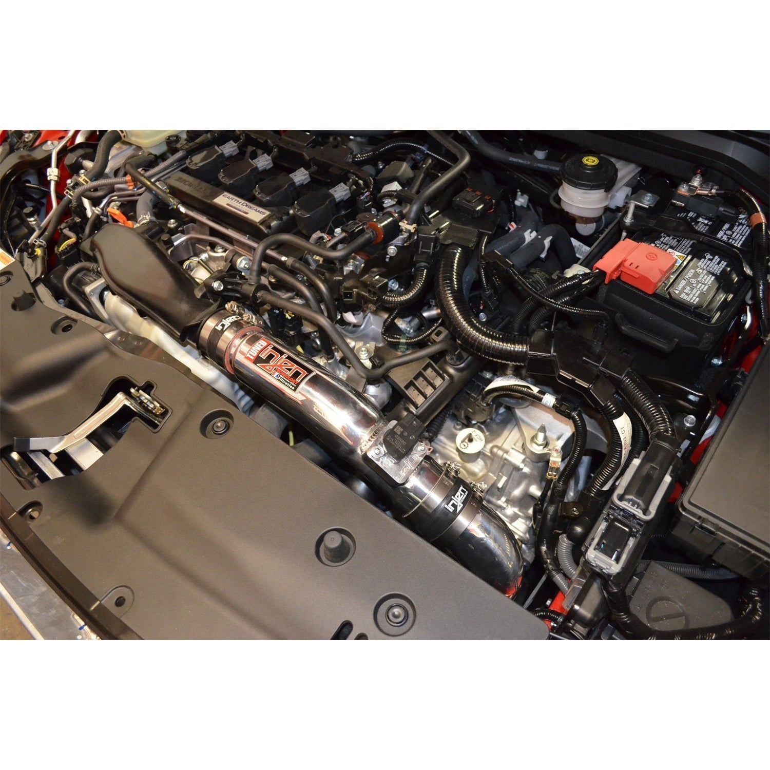 Injen Polished Cold Air Intake w/MR Tech Honda Civic 1.5L Turbo 4Cyl 2016-2018 (SP1573P)-injSP1573P-SP1573P-Cold Air Intakes-Injen-JDMuscle
